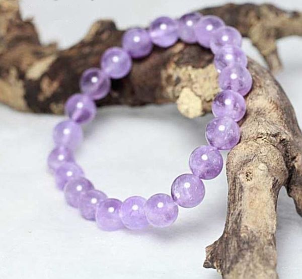 Vòng đeo tay đá thạch anh tím nhỏ